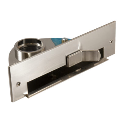 aspiratore a battiscopa cromato lucido