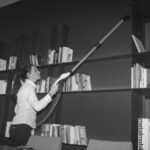 esempio spolverare in alto con prolunga telescopica