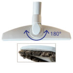 Spazzola bianca rotazione 180°